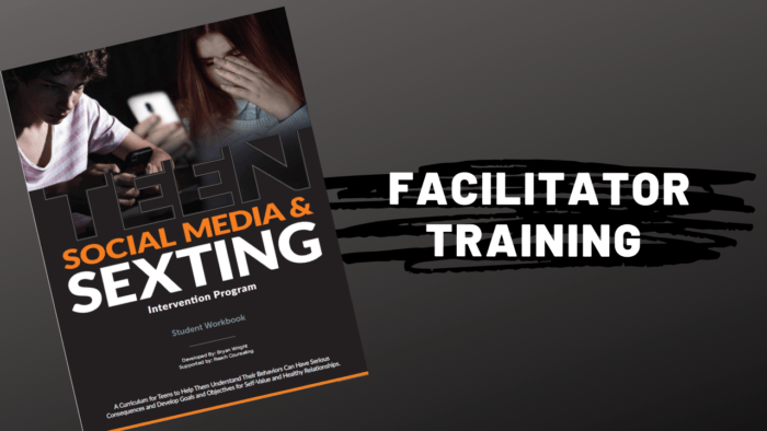 Online Self-Paced Sexting Training